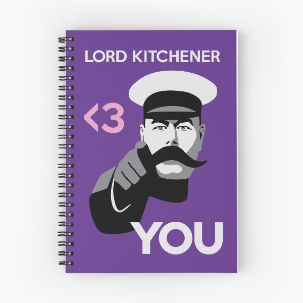 Item preview, Lord Kitchener Hearts You designed and sold by Steve Lovelace.