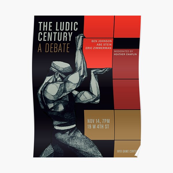 The Ludic Century: A Debate Poster
