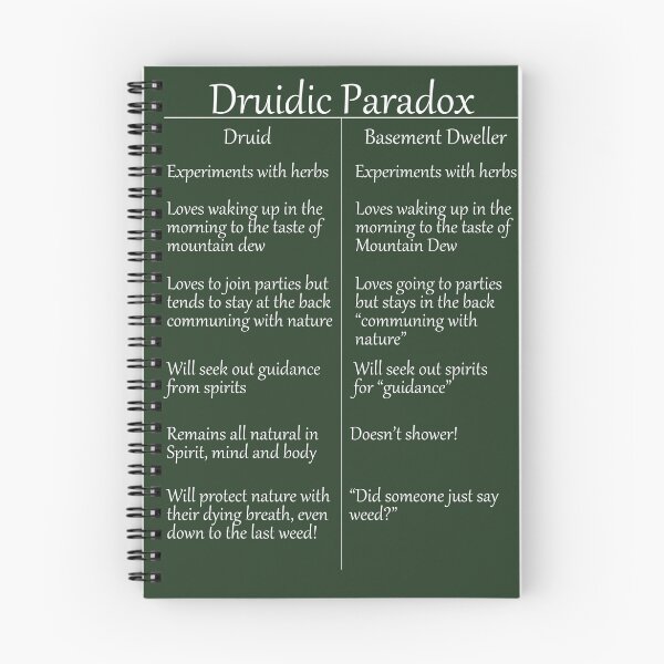 Item preview, The Druidic Paradox designed and sold by ianablakeman.