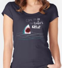 Great Advice Shark Women's Fitted Scoop T-Shirt