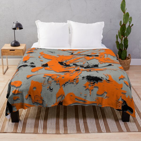 Item preview, Orange and back splatter designed and sold by Coffinstaple.