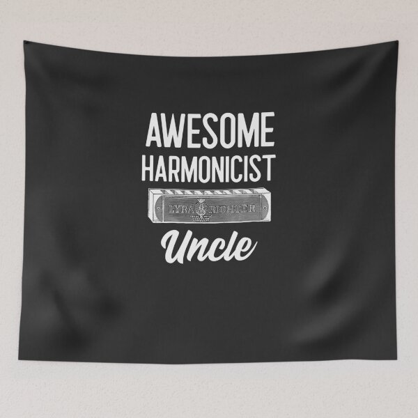 Item preview, Awesome Harmonicist Uncle Band Gift designed and sold by EricJP.