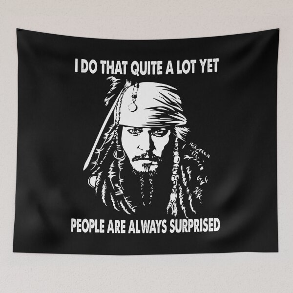 Item preview, Classic Captain Jack I Do That Quite A Lot Yet designed and sold by LuisMelissa9.
