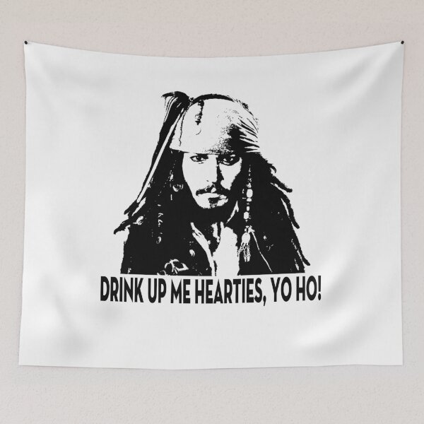Item preview, Drink Up Me Hearties, Yo Ho! - Pirates Art Of The Caribbean Film designed and sold by LuisMelissa9.