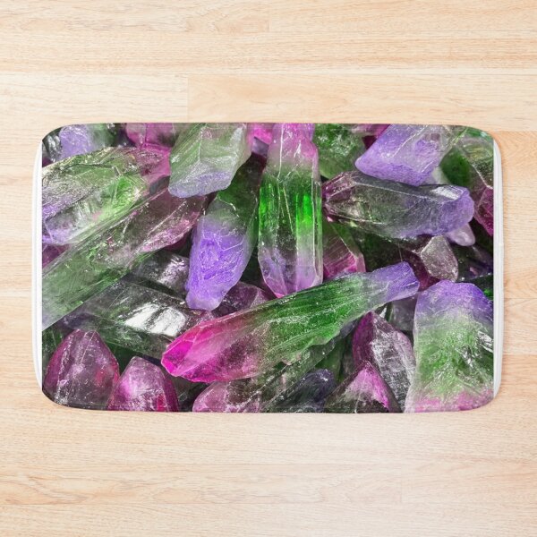 Item preview, Gems Green Pink Purple designed and sold by R. Leon | Aurora & Douglas.