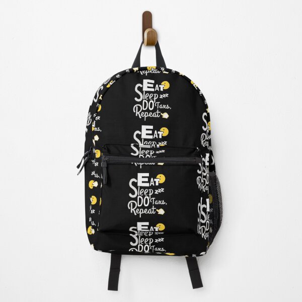 Item preview, Eat Sleep Do Taxes Repeat II black designed and sold by dalypdesign.