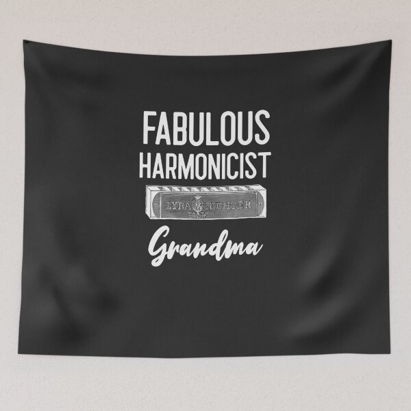 Item preview, Fabulous Harmonicist Grandma Band Gift designed and sold by EricJP.
