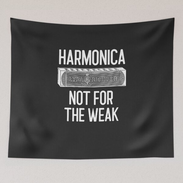 Item preview, Harmonica Not For The Weak Band Gift designed and sold by EricJP.