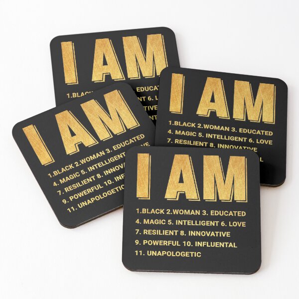 Item preview, I Am Black Woman Educated Melanin Black History Month designed and sold by topdesignarts.