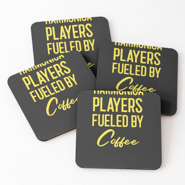 Item preview, Harmonica Players Fueled By Coffee Band Gift designed and sold by EricJP.