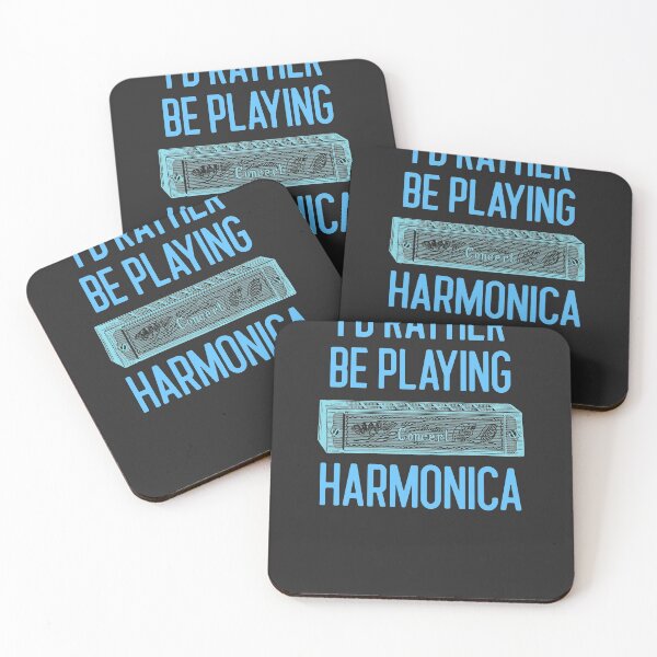 Item preview, I'd Rather Be Playing Harmonica Band Gift designed and sold by EricJP.