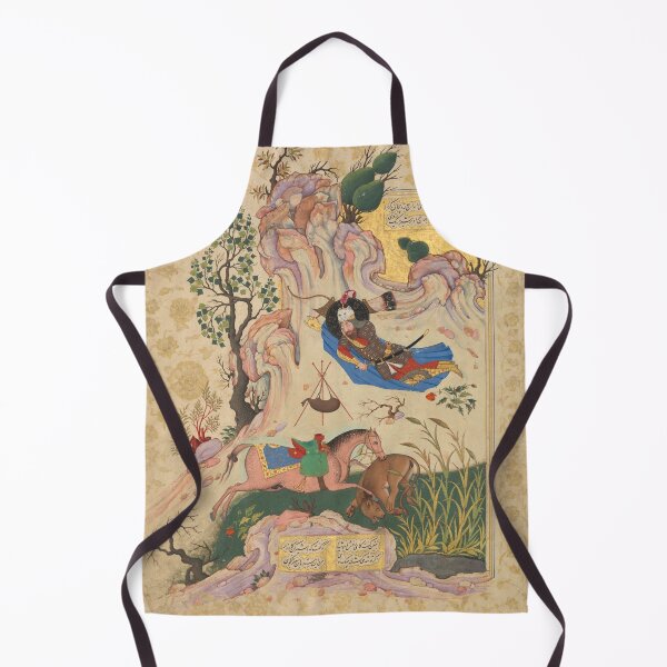 Item preview, Rakhsh Kills a Lion while Rustam Sleeps designed and sold by ArtEntwined.