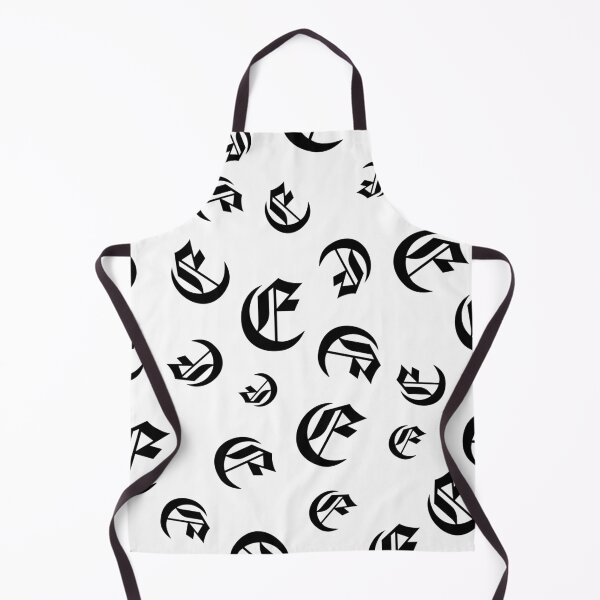 Item preview, E – Old English Initial Black Letter E Pattern  designed and sold by Typeglyphs.