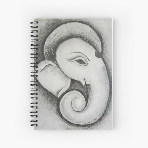 Sketch of Lord Ganesha or Vinayaka Modern Concept Cute Editable Outline  Illustration Stock Vector - Illustration of design, holding: 205680568
