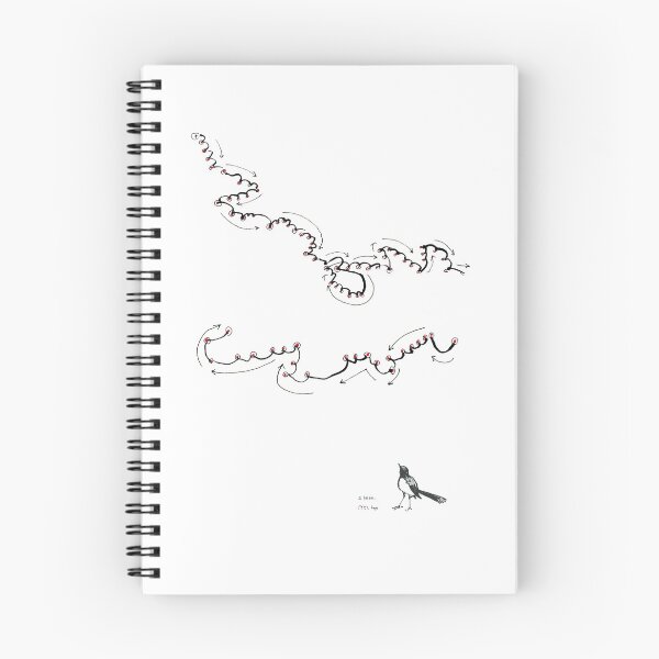 Item preview, Willy Wagtail hop map designed and sold by Zoe Sadokierski.