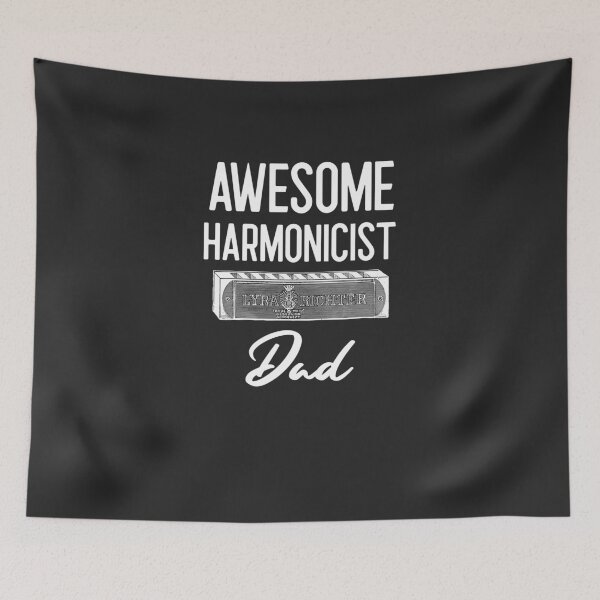 Item preview, Awesome Harmonicist Dad Band Gift designed and sold by EricJP.
