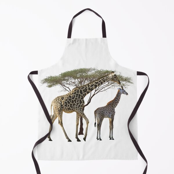 Item preview, Giraffe mom with baby - safari in Kenya / Africa designed and sold by TShirtsundMehr.