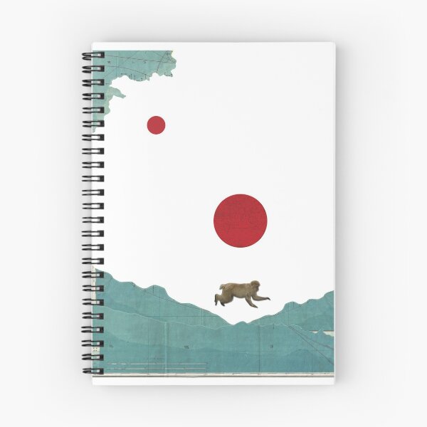 Item preview, Snow Monkey in Hell Valley designed and sold by Zoe Sadokierski.