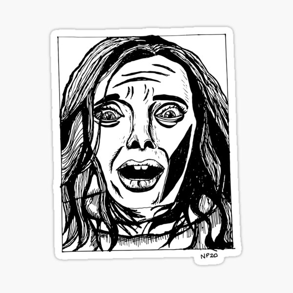 "Annie Graham - Hereditary Movie" Sticker by paperchef | Redbubble