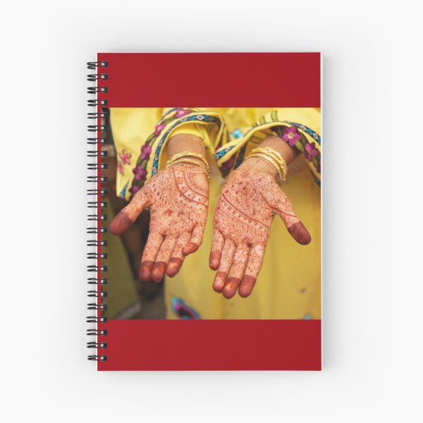 Mehendi in Udaipur Spiral Notebook