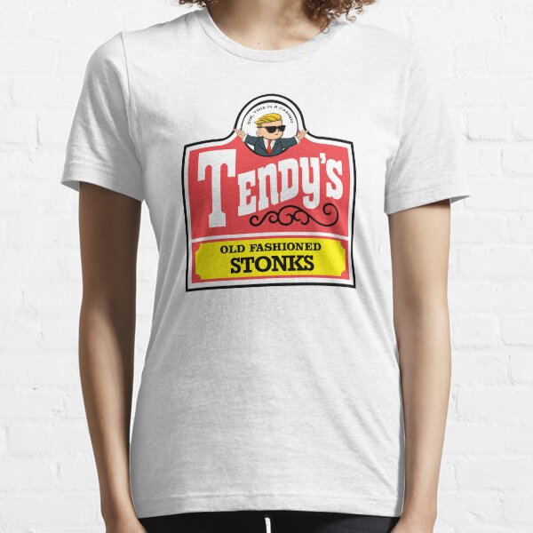 Wallstreet wendys tendys | tendies stonks Essential T-Shirt