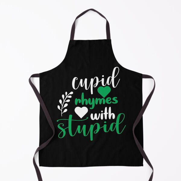 Item preview, Cupid Rhymes with Stupid Shirt, Anti-Valentine's Day designed and sold by WOW TeesAndThings.