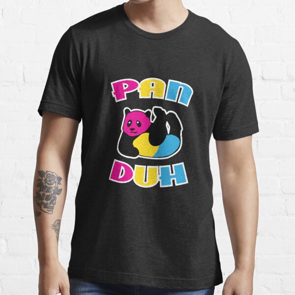 Pan Duh Panda Pansexual Lgbt Pride T Shirt For Sale By Gyenayme Redbubble Pan Duh T Shirts 3676