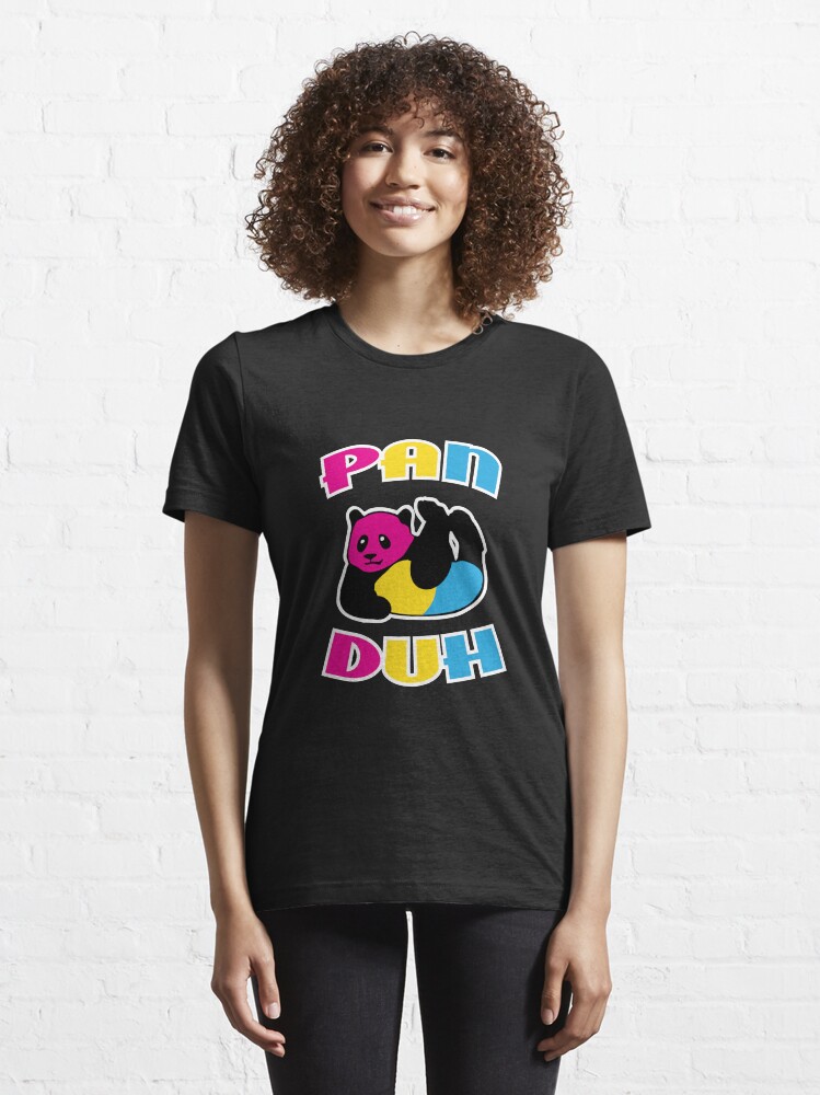 T-shirt essentiel ''Pan Duh Panda Pansexual LGBT Pride' : autre vue