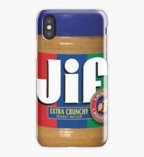 Jif Peanut Butter (Extra Crunchy) iPhone Case