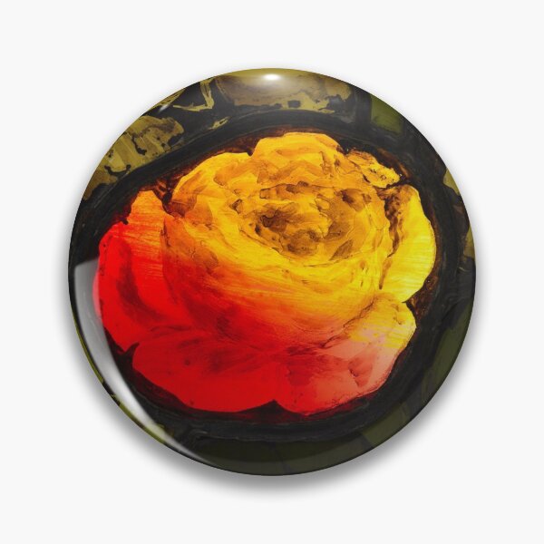 Item preview, Stained Glass Window of Flowers designed and sold by shahramroj.