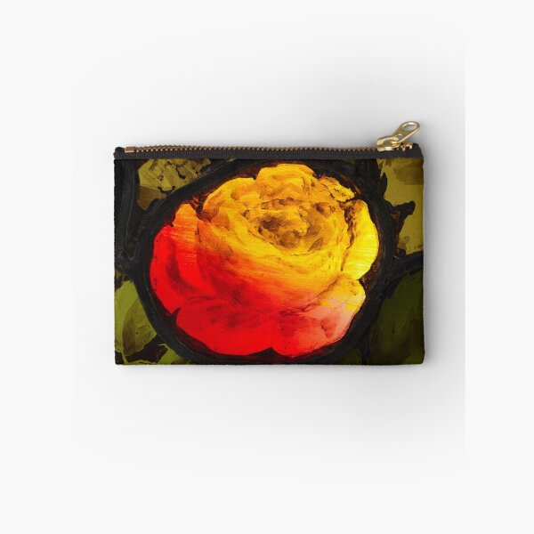 Item preview, Stained Glass Window of Flowers designed and sold by shahramroj.