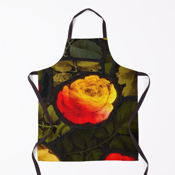 Item preview, Stained Glass Window of Flowers designed and sold by shahramroj.
