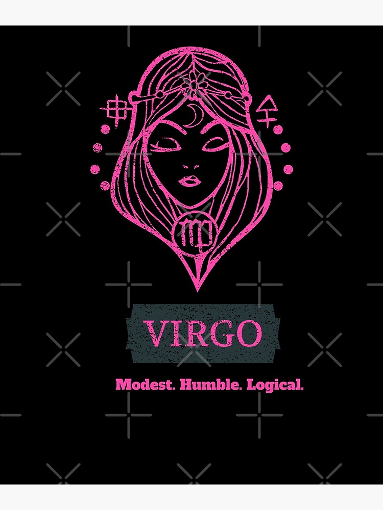 Virgo sign VirgoTraits positive birthday Virgo Poster