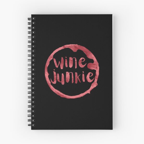 Item preview, Red Wine Junkie Watercolor designed and sold by CozyMarket.