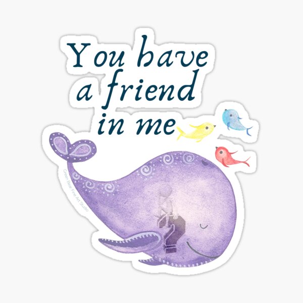 Whale Sticker