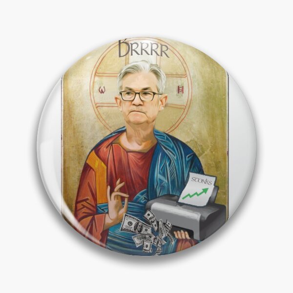 Item preview, Jerome Powell Jesus | JPow Jesus | Printer goes Brrr designed and sold by designdot.
