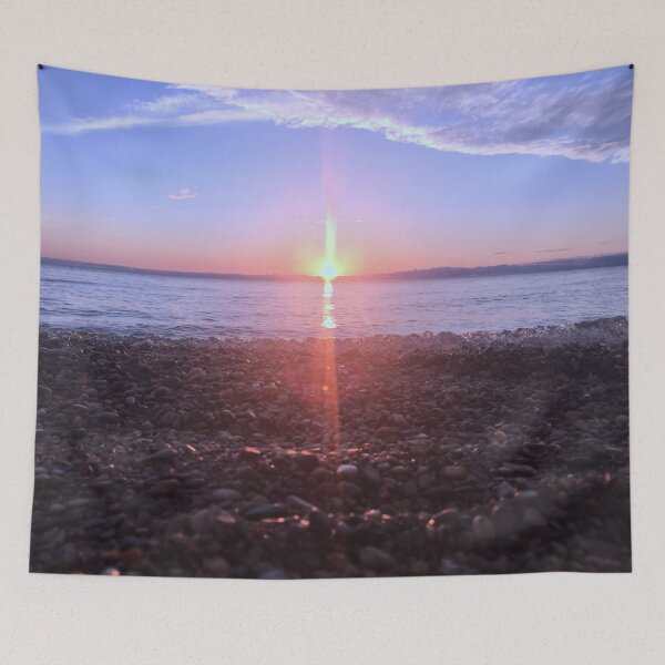 Item preview, Sunset at Lake Huron Ontario Canada designed and sold by Orchyd.