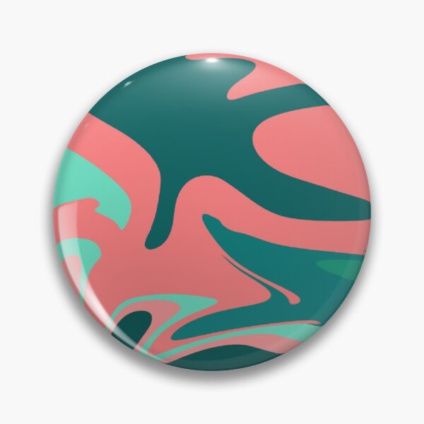 Item preview, Blue, Green And Pink Abstract Marble Pattern designed and sold by ArtIsSixthSense.