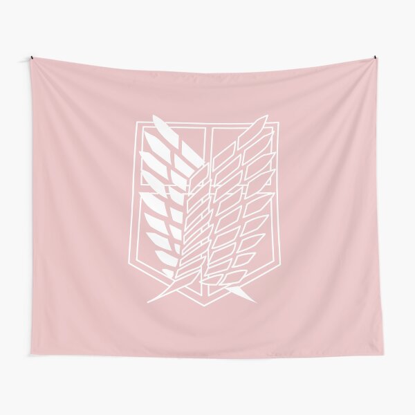 Pink Blush Wings of Freedom Tapestry