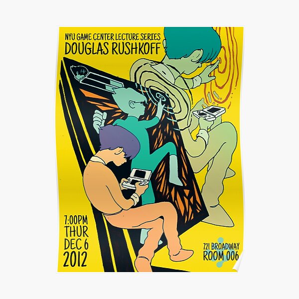 Douglas Rushkoff Poster
