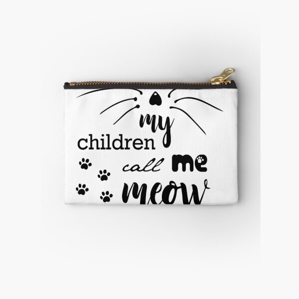 Item preview, My Children Call Me Meow- Cat Puns designed and sold by shivani21061993.