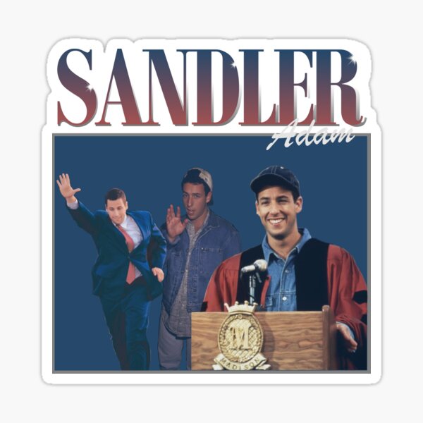 Vista previa del artículo con la obra «Adam Sandler», diseñado y vendido por Meghan Morosky.