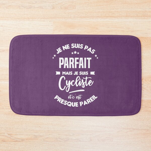 Item preview, I am not perfect but I am a cyclist designed and sold by lepetitcalamar.