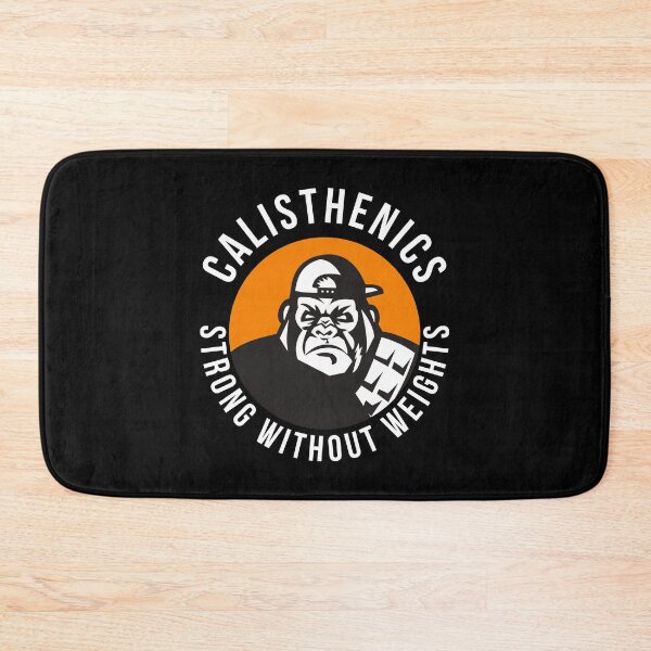 Item preview, Calisthenics-strong without weights- angry gorilla with cap - cool designed and sold by Atleta-Cali.