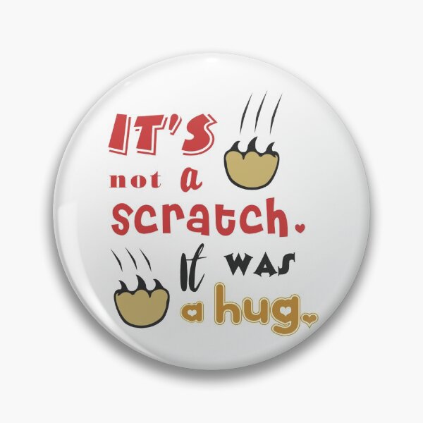 Artikelvorschau, Es ist kein Kratzer, es war ein Hug-Cat-Wortspiel entworfen und verkauft von shivani21061993.