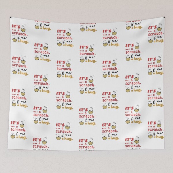 Item preview, Its Not A Scratch It Was A Hug- Cat Puns designed and sold by shivani21061993.