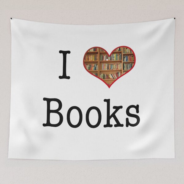 Item preview, I Heart Books designed and sold by Emilyromrell.