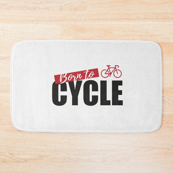 Item preview, Bicycling Born To Ride A Bicycle designed and sold by ElBeDesigns.