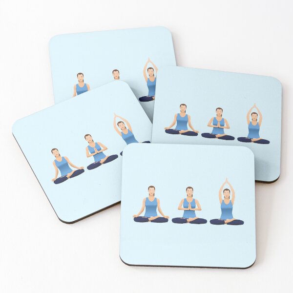 Item preview, Sitting Yoga Pose | Yoga Flow designed and sold by NikStore.