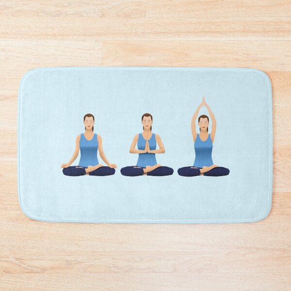 Item preview, Sitting Yoga Pose | Yoga Flow designed and sold by NikStore.